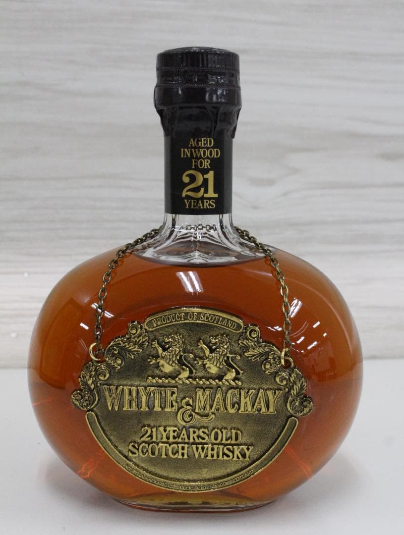 WHYTE & MACKAY 21年 スコッチウイスキー ギフトボックス