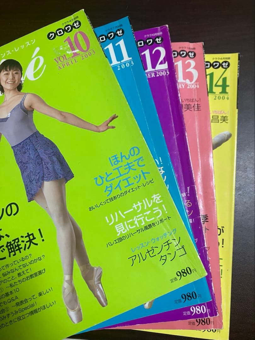 再値下げ　クロワゼ　バレエ雑誌セット　有名ダンサー、審査員表紙多数