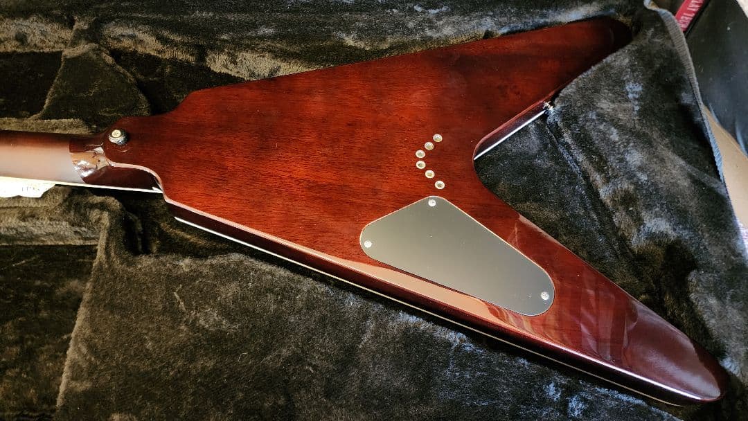 ギター DEAN V Select Quilt Top Trans Black