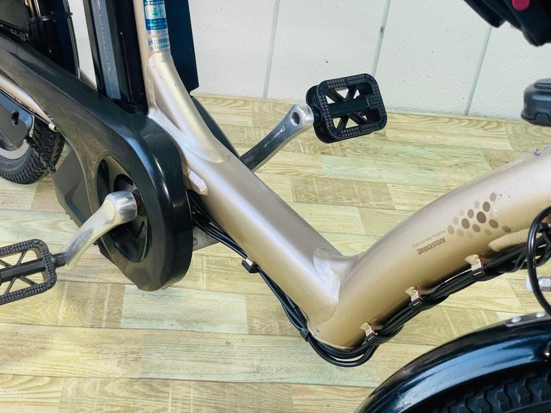 2653ブリヂストン8.9アンペア3人乗り対応子供乗せ　電動アシスト自転車