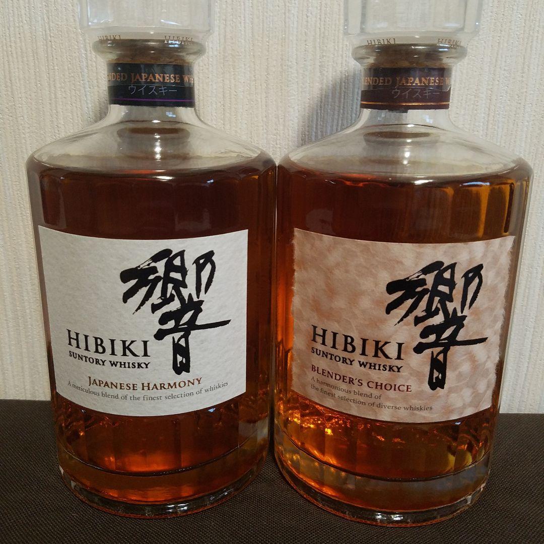 新品。響JPハーモニー & ブレンダーズチョイス 各1本。響オリジナル扇子付き