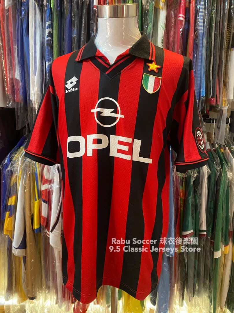 ACミラン 96/97 ホーム ユニフォーム #18 バッジョ 選手仕様