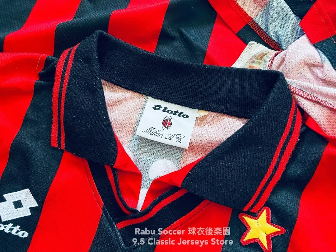ACミラン 96/97 ホーム ユニフォーム #18 バッジョ 選手仕様