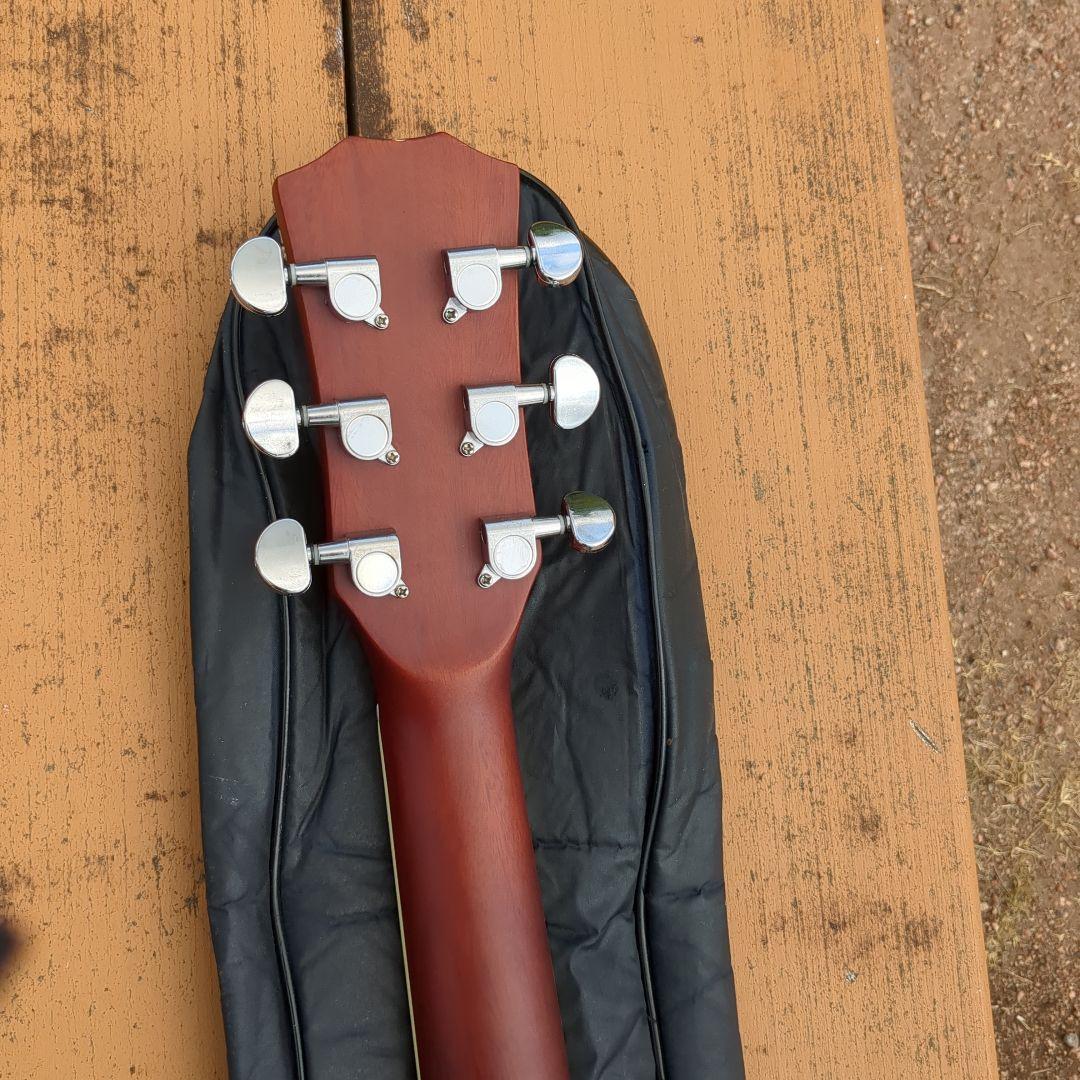 デコライズ アコースティックギター ブラウン 本体のみ