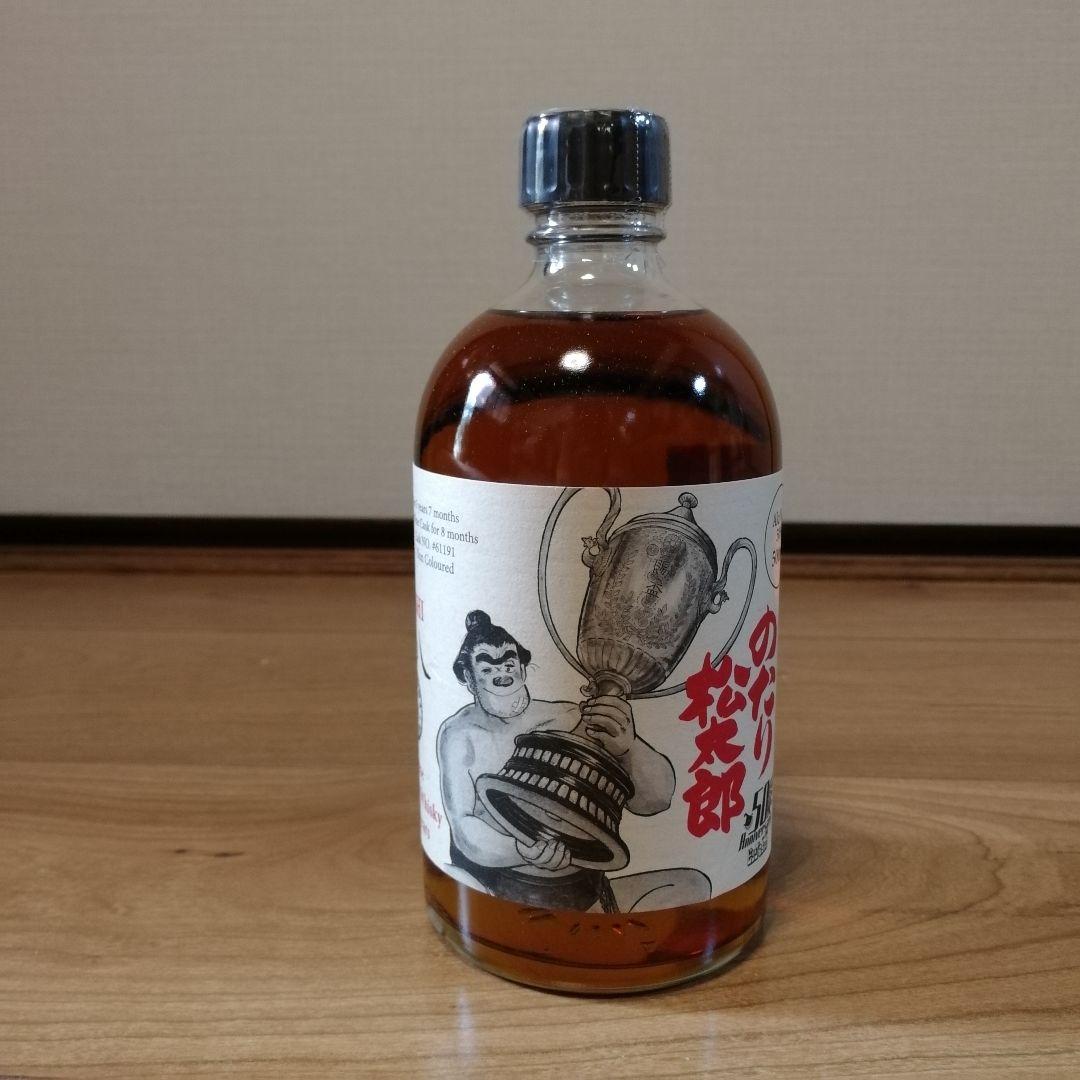【稀少・471本限定】あかしシングルモルトウイスキー6年『のたり松太郎』ラベル