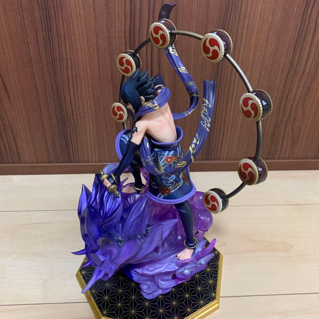 NARUTO G.E.M.シリーズ うちはサスケ 雷神 フィギュア