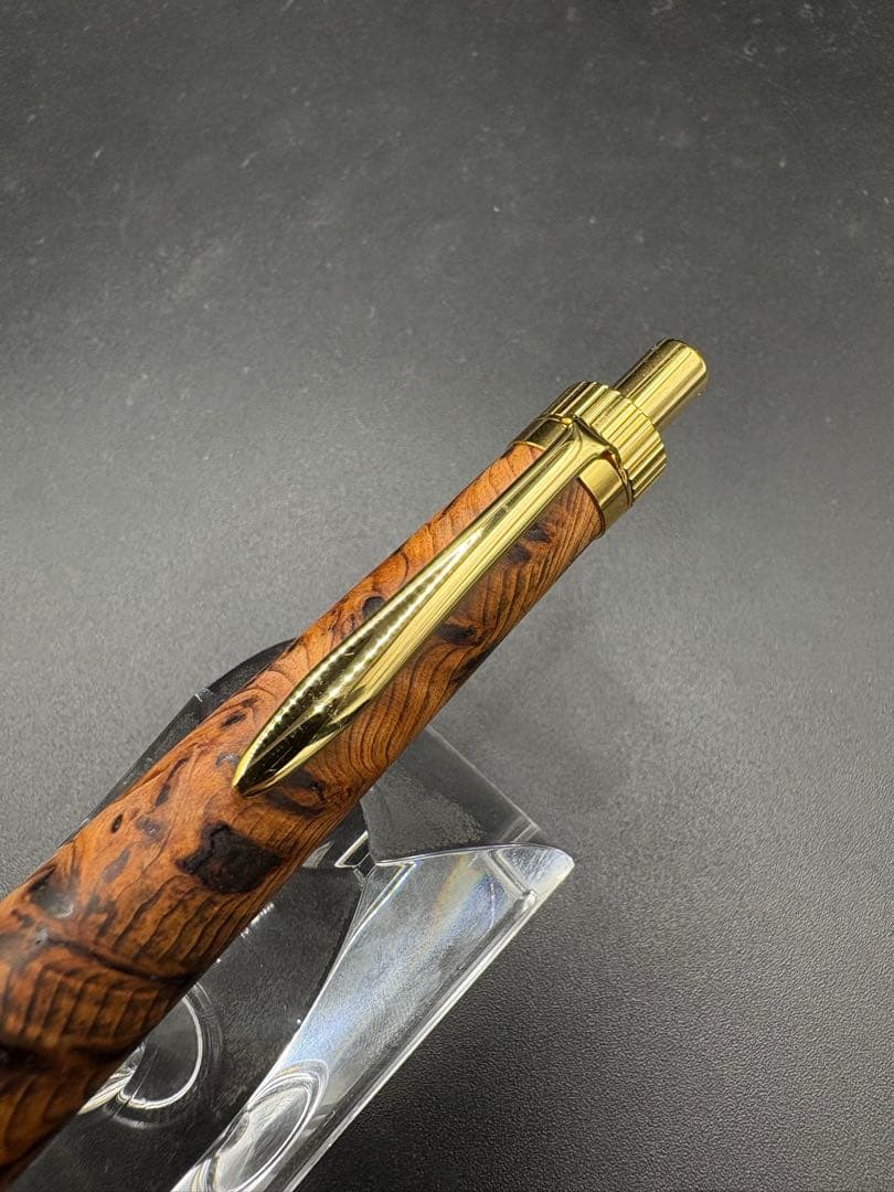 523極上　屋久杉　泡瘤　木軸シャーペン　ボールペン