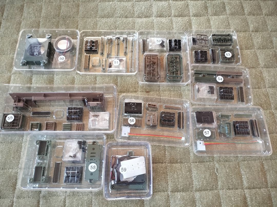 ディアゴスティーニ 陸上自衛隊 90式戦車をつくる第1号〜第110号 全巻セット