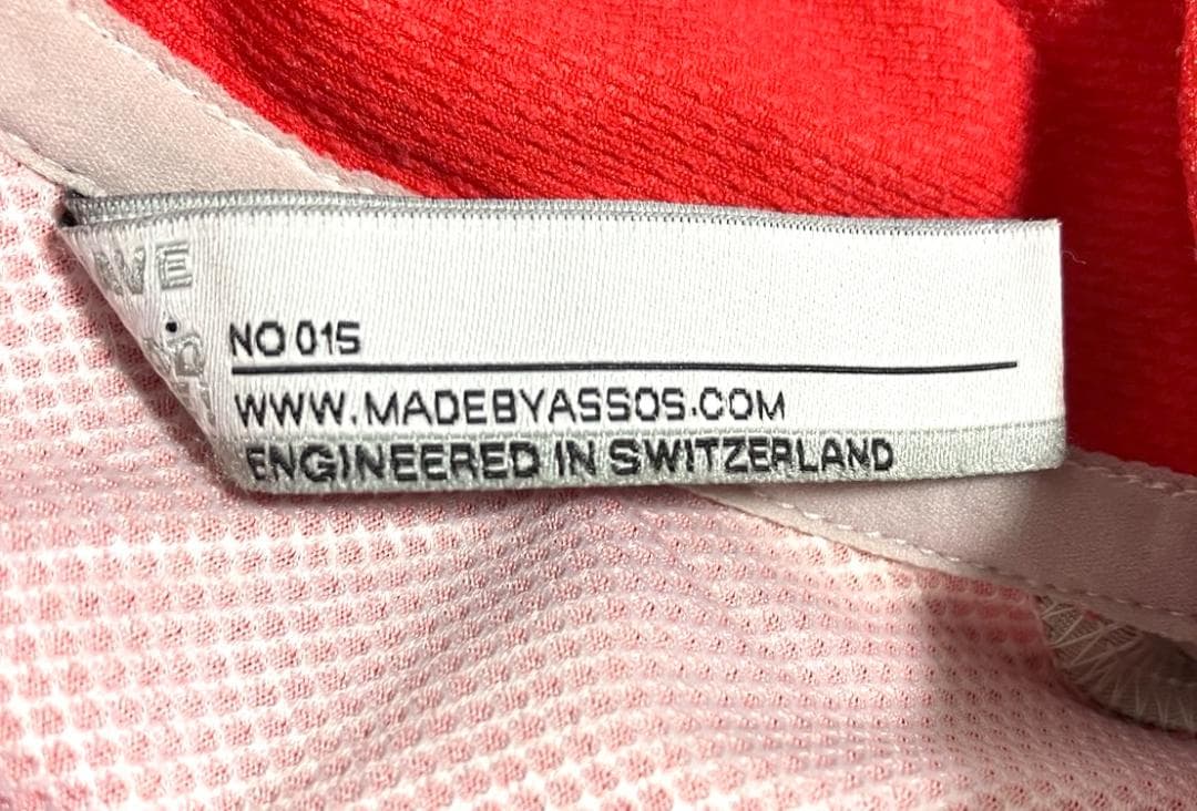 【24時間以内/匿名配送】良品 アソス メンズ 半袖 サイクルジャージ XL