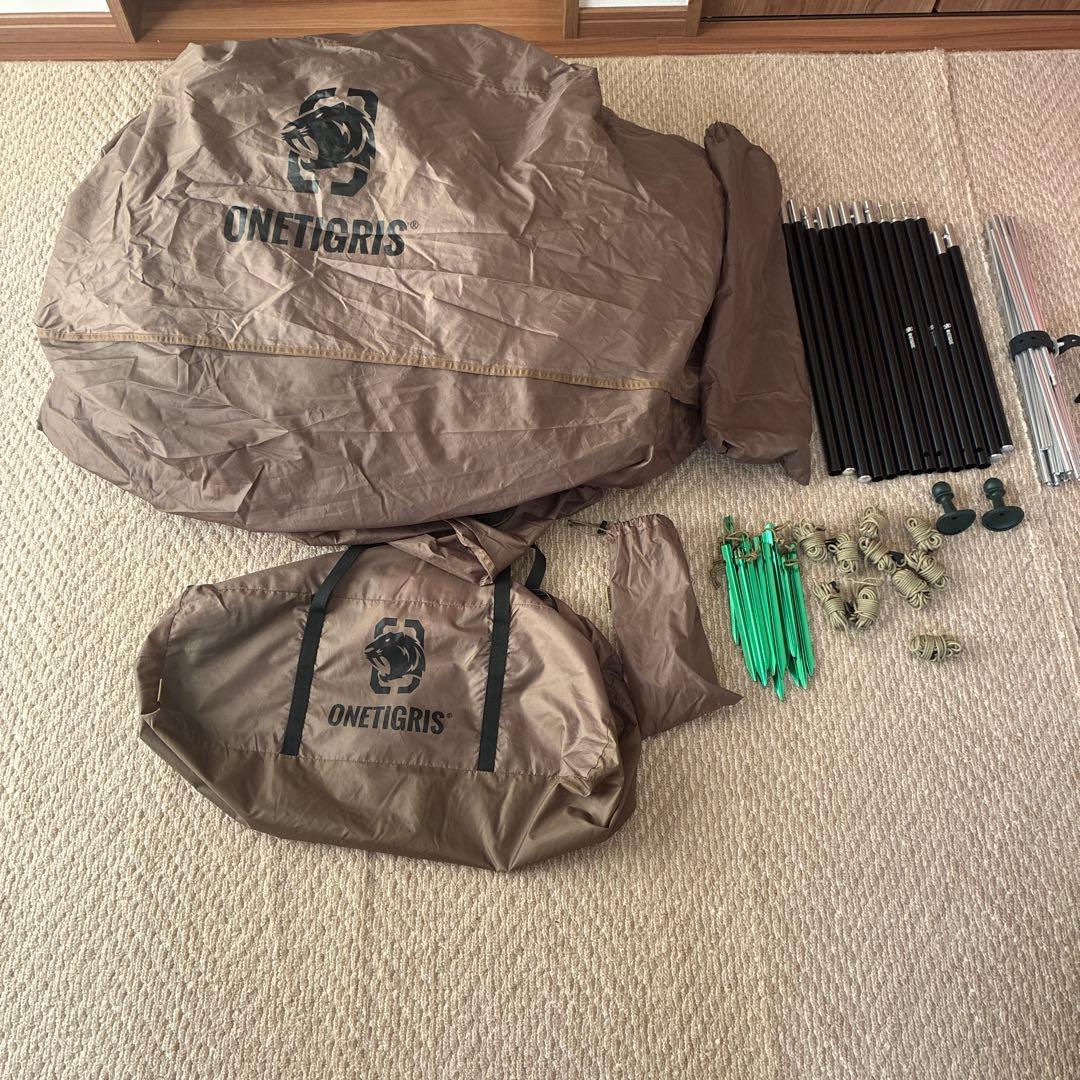 よ*ん様 ONETIGRIS ソロホームステッド　ナイロン製 ポール付き 期間限