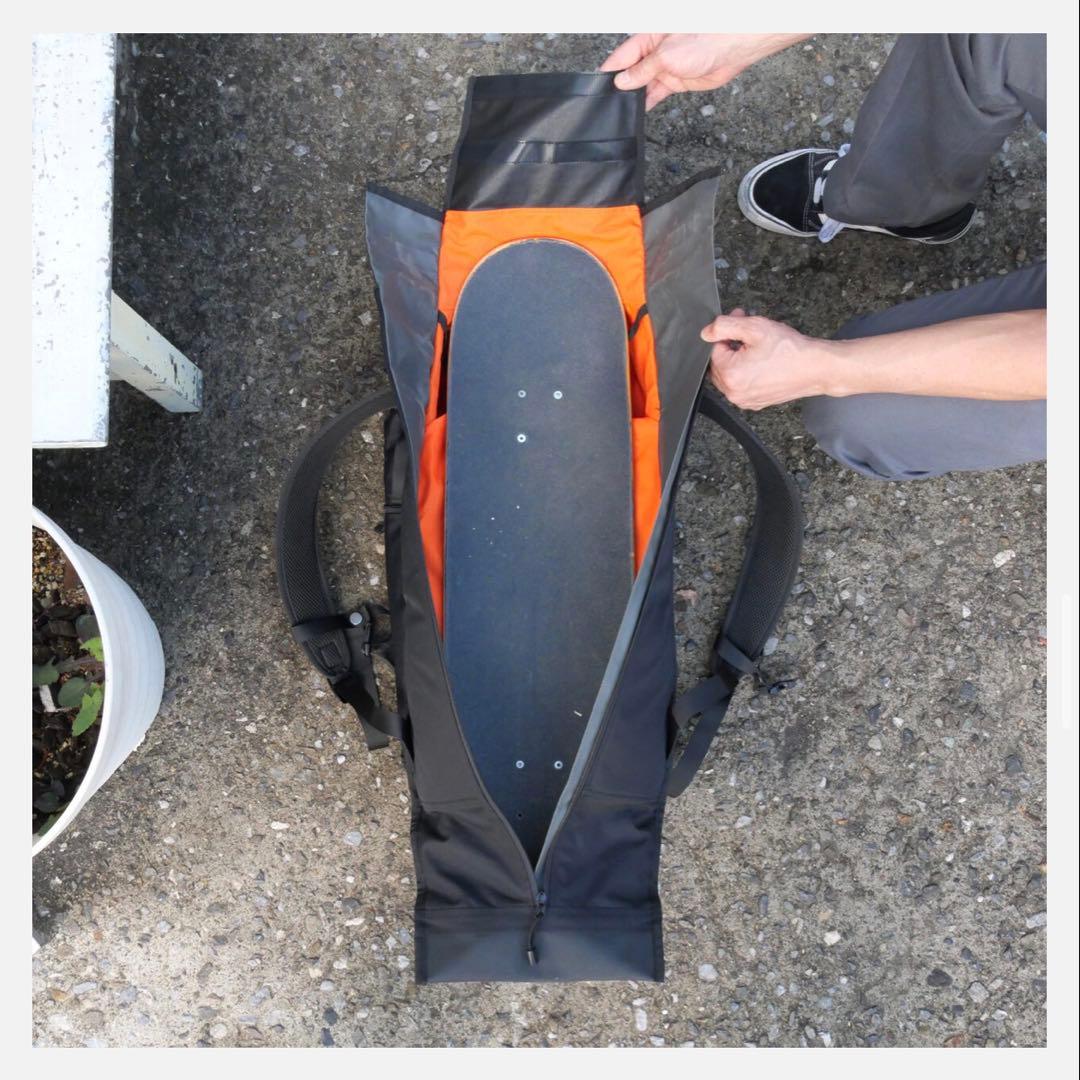 リュック　スケボー