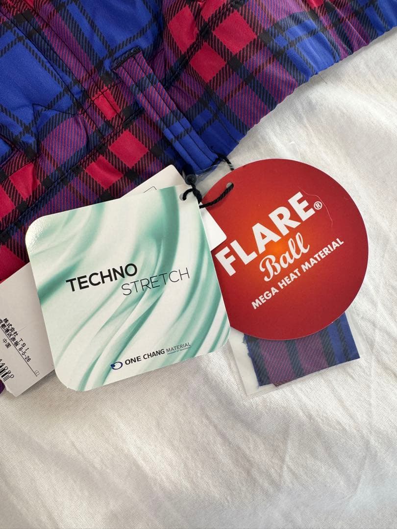 PEARLY GATES パーリーゲイツ　チェック柄中綿スカート サイズ0