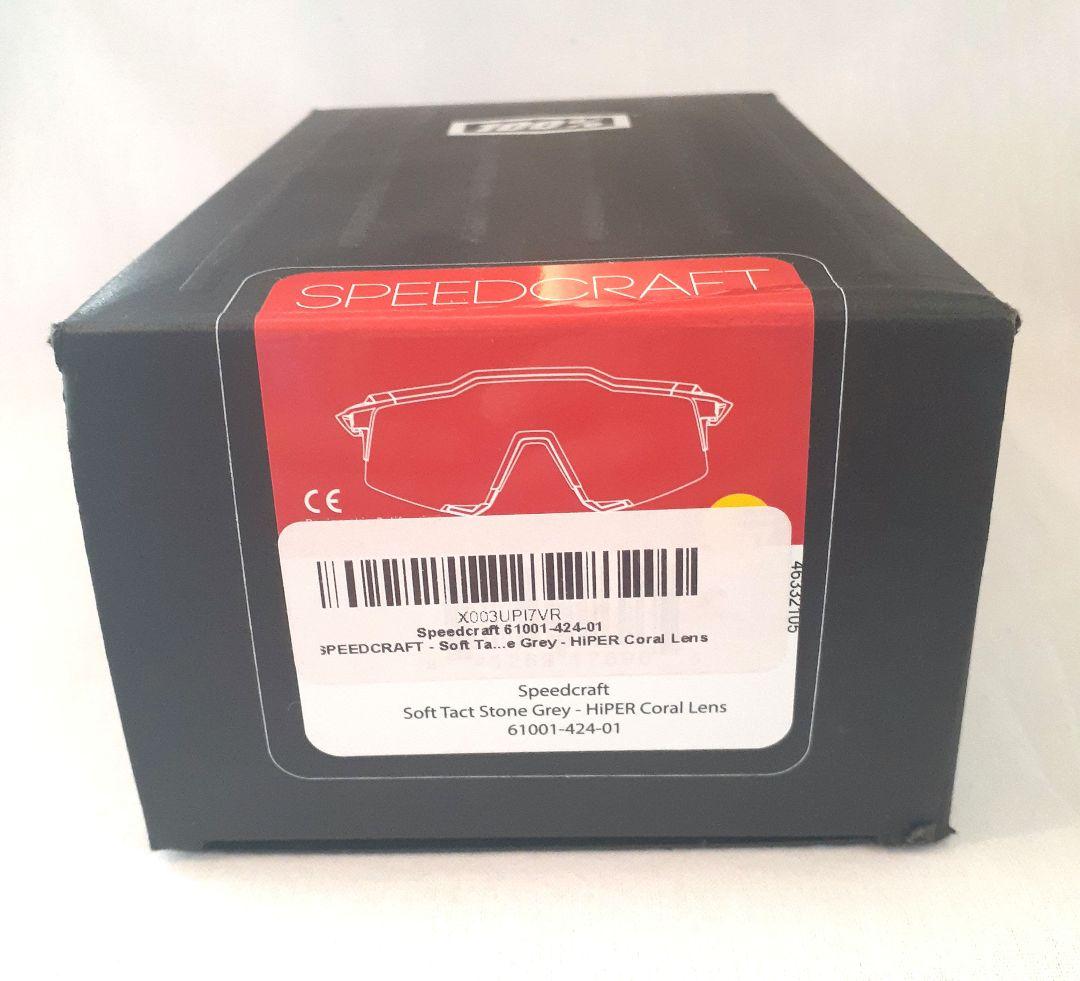 100% Speedcraft HiPERコーラル ワンハンドレッド サングラス