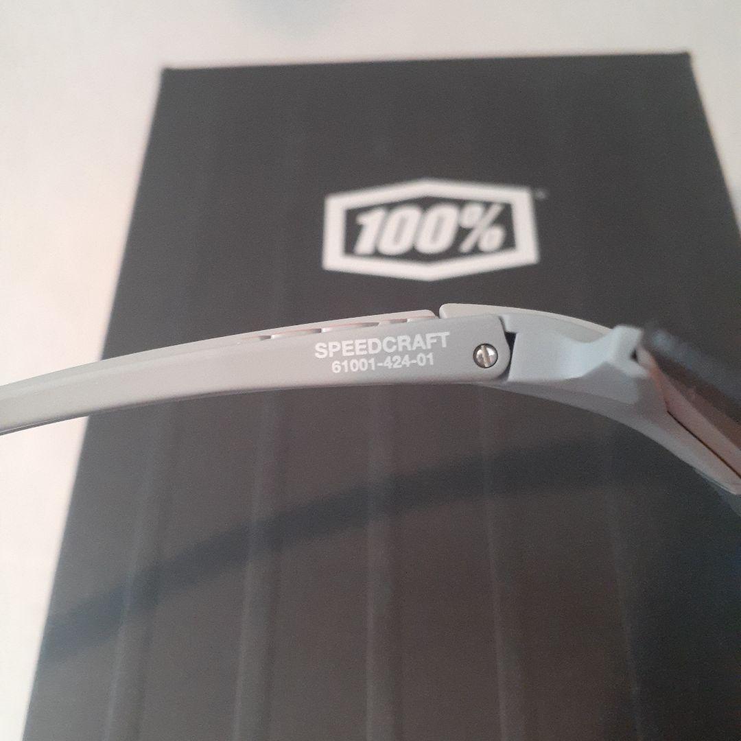 100% Speedcraft HiPERコーラル ワンハンドレッド サングラス