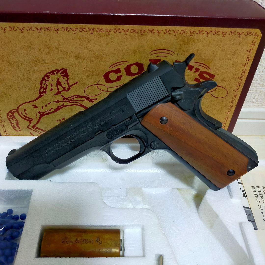 超希少1989年　タナカワークス　コルトガバメントM1911-A1木製グリップ版