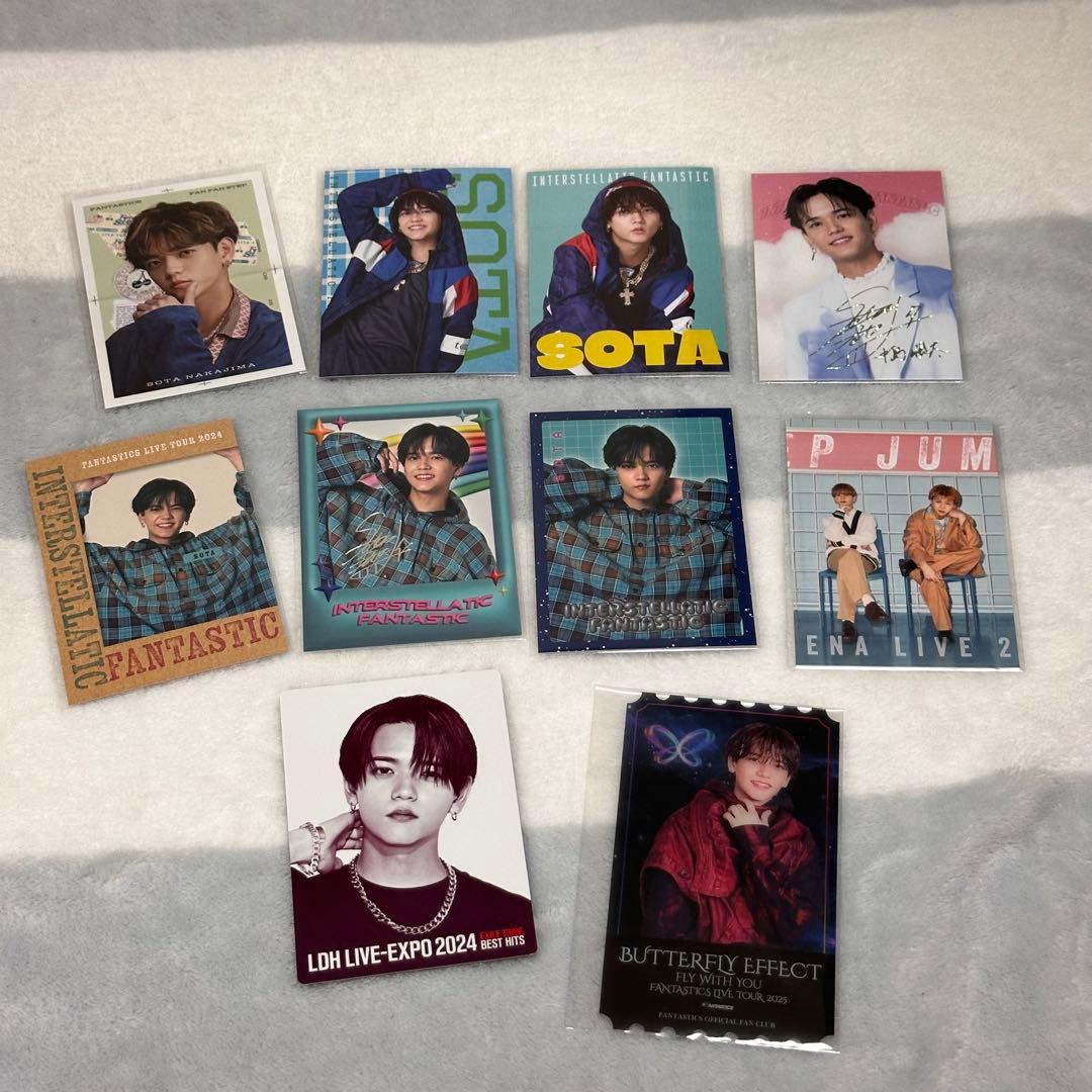 中島颯太 FANTASTICS フォトカ トレカ セット