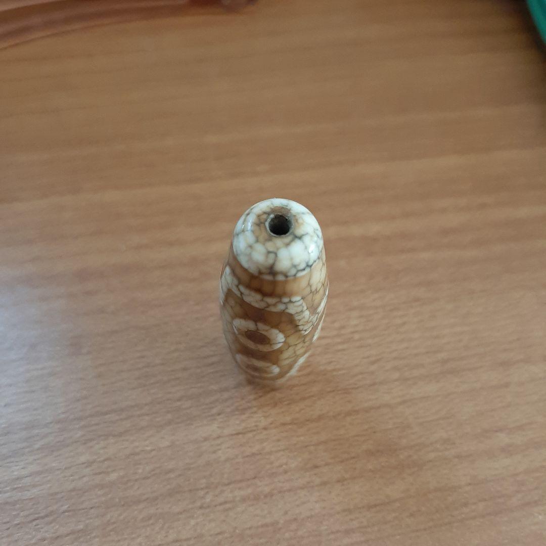 チベット龍紋六眼天珠