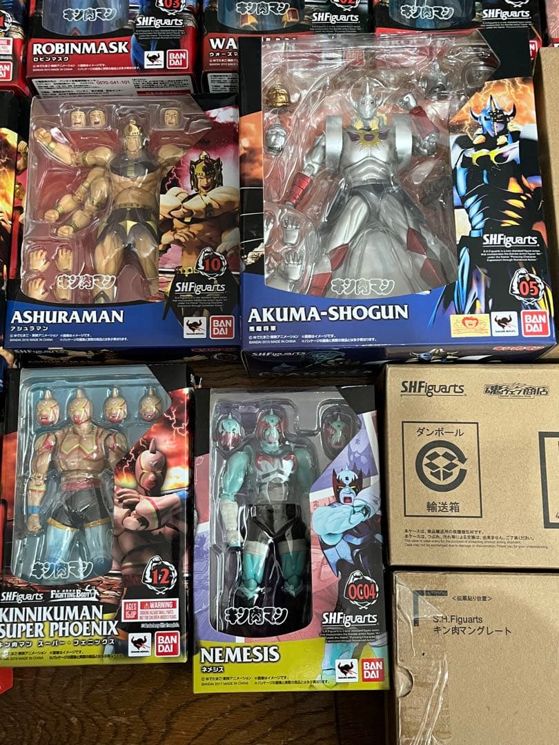 s.h. figuarts フィギュアーツ キン肉マン セット 17点