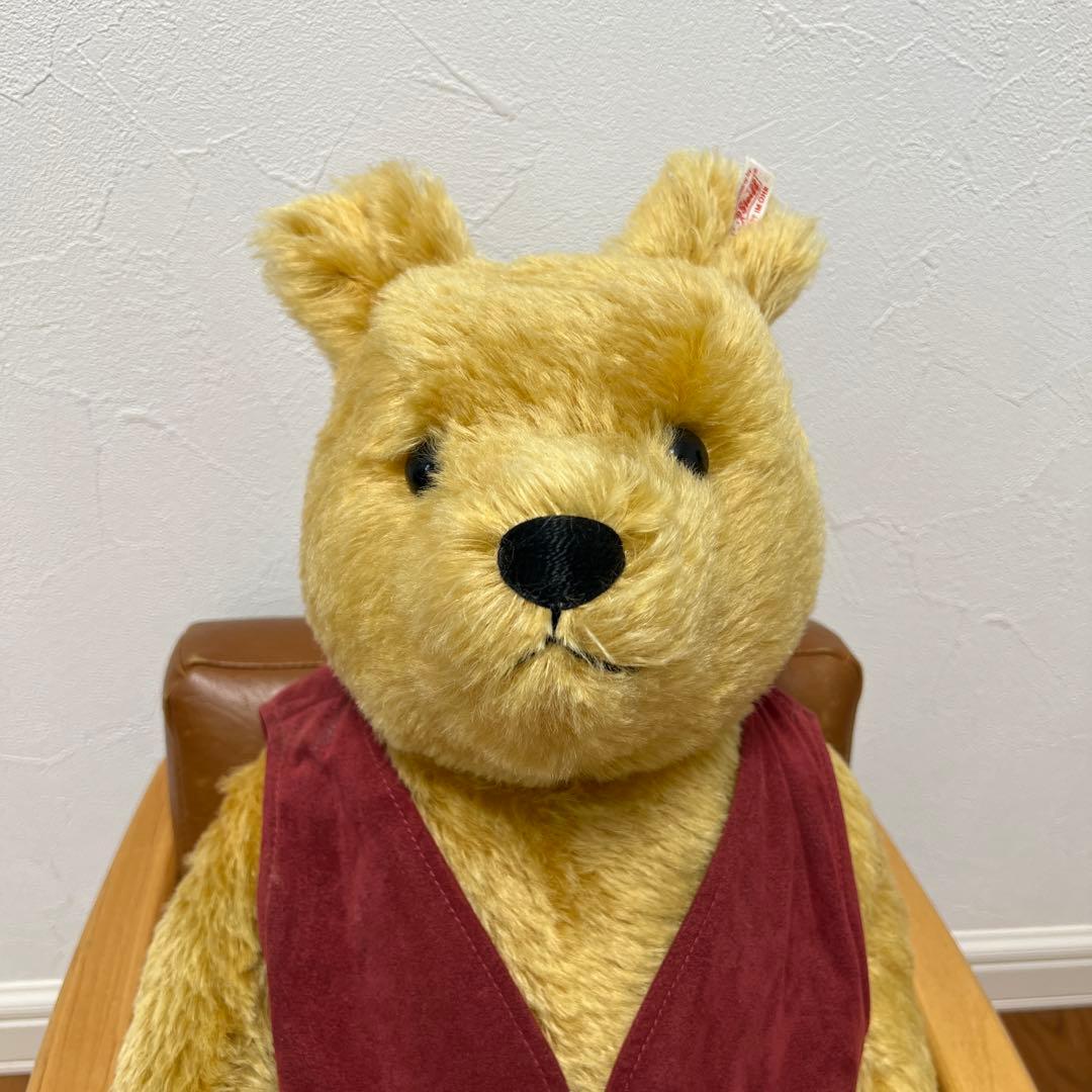 Steiff シュタイフ　Winnie Pooh ぬいぐるみ くまのプーさん