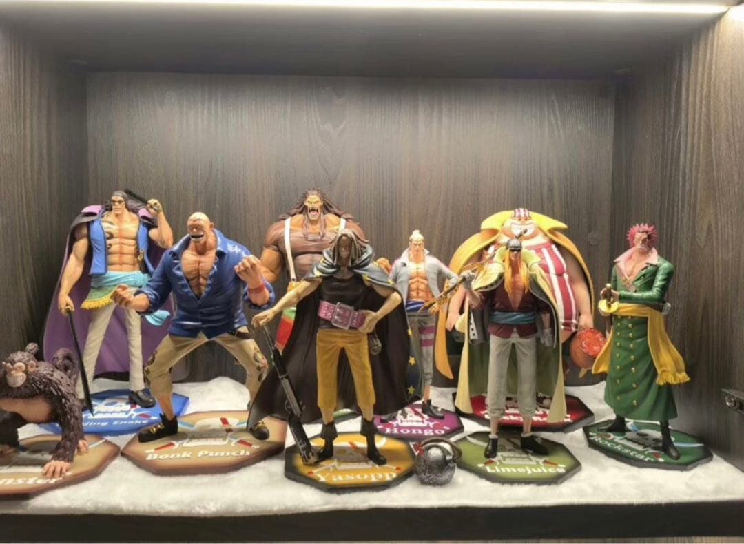 Black　赤髪海賊団Ver2.0　POPワンピース　フィギュア　ガレージキット