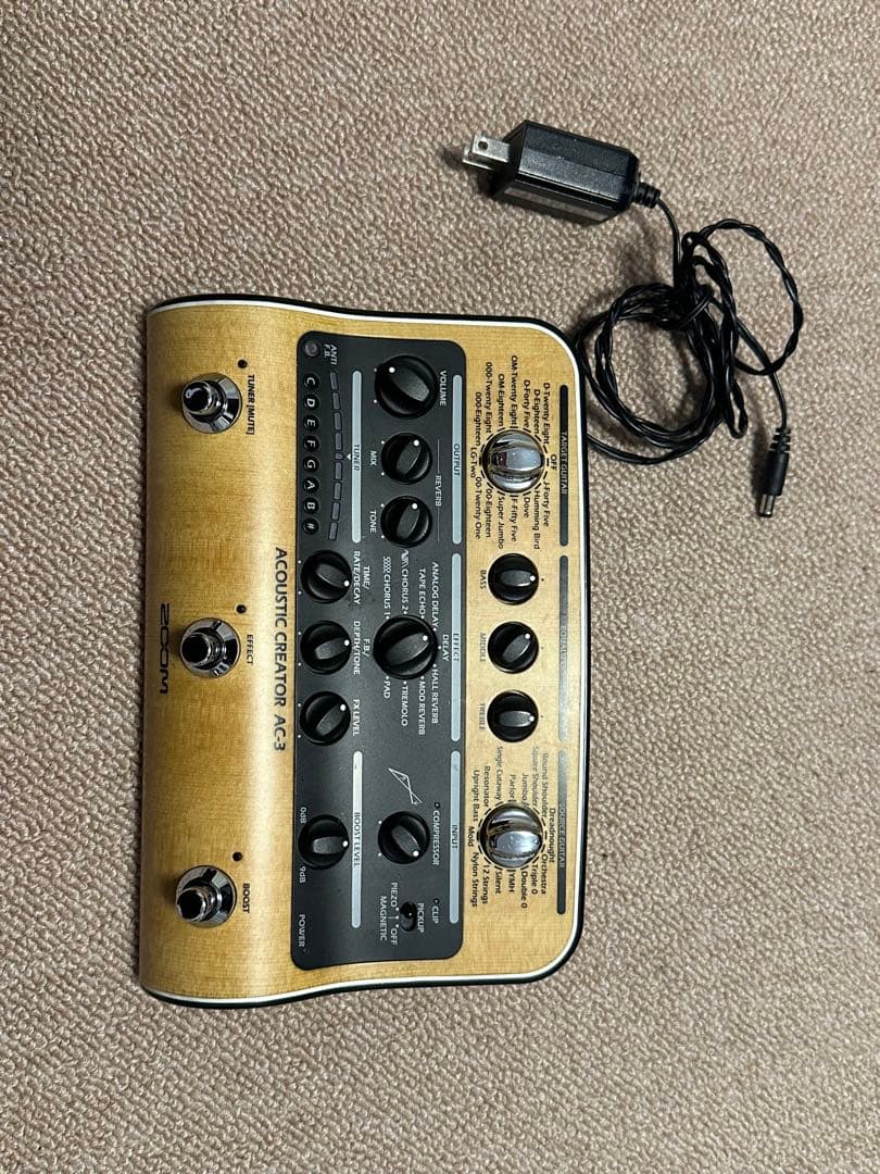 ギター ZOOM ACOUSTIC CREATOR AC-3