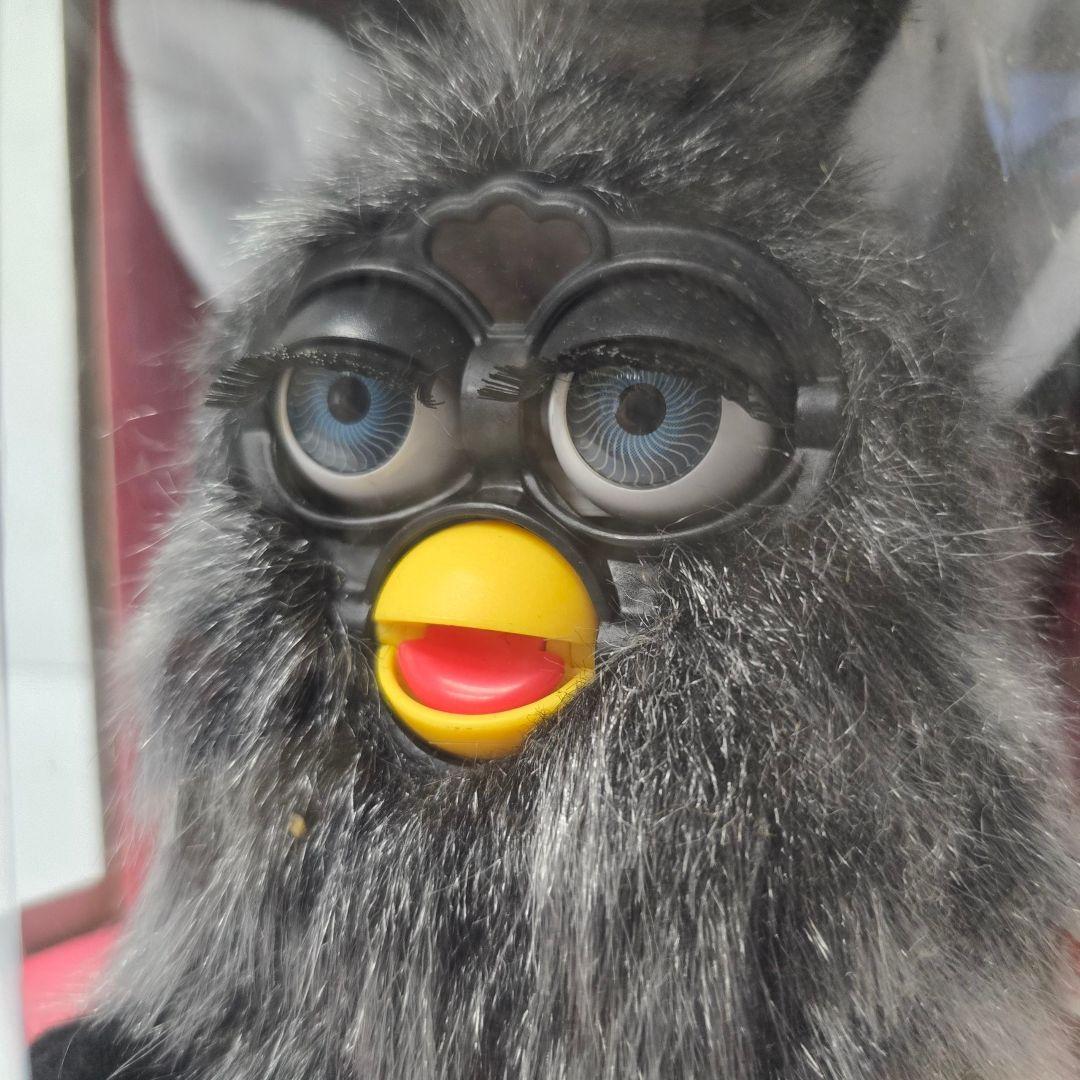 TOMY ファービー 黒 青目　未使用保管品