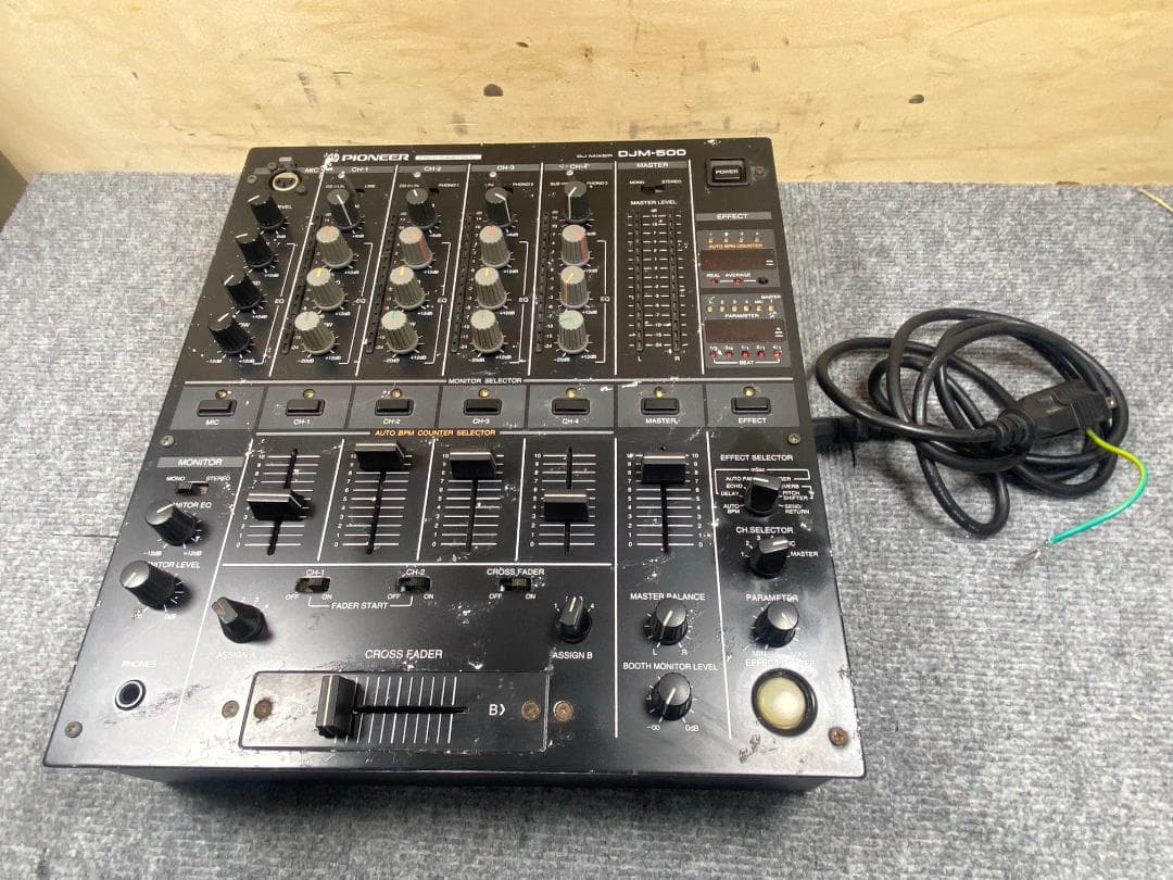 1022 pioneer DJM-500 DJミキサー