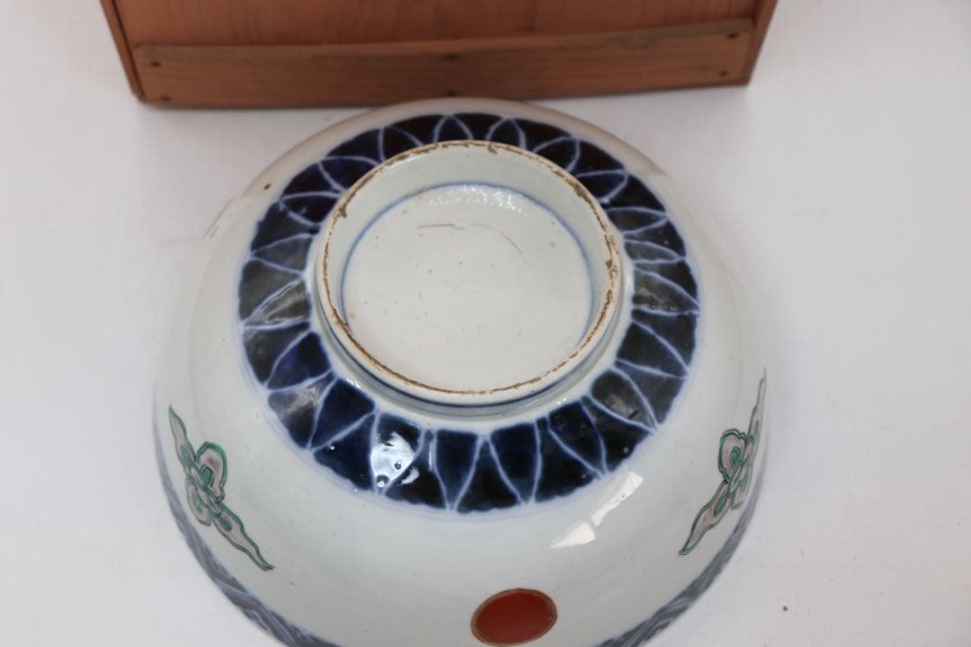 江戸　伊万里錦絵大鉢2点　共箱　送料込み250518