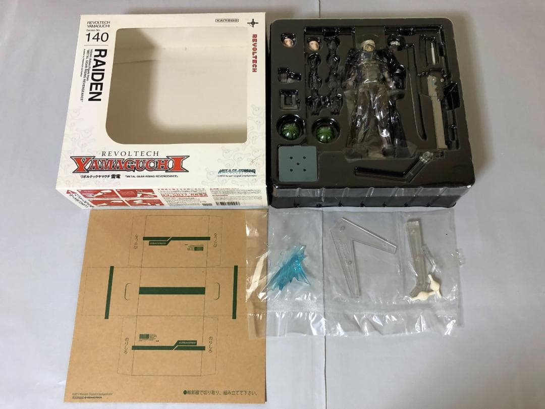 REVOLTECH YAMAGUCHI RAIDEN 140 フィギュア 未使用