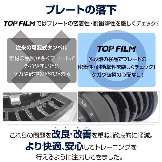 可変式ダンベル 40kg 2個セット　40kg アジャスタブル ダンベルセット