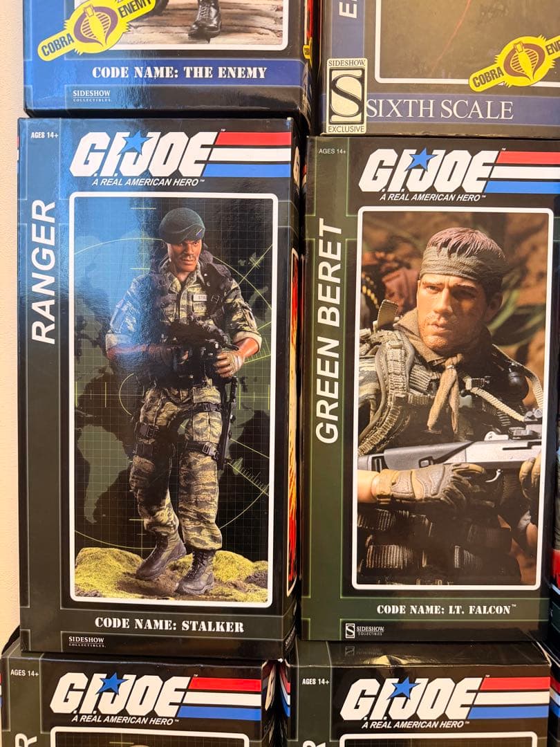 サイドショウ 1/6 コブラ とG.I.ジョー　25体セット + コブラの王座付