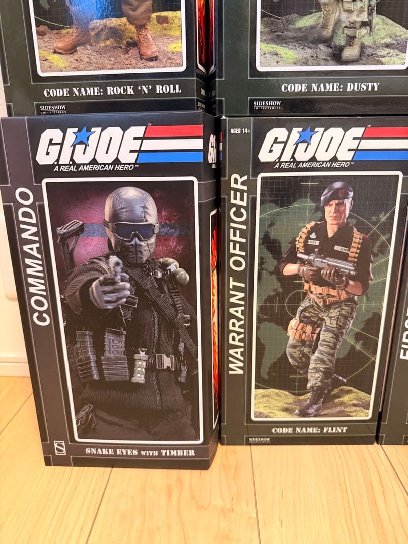 サイドショウ 1/6 コブラ とG.I.ジョー　25体セット + コブラの王座付