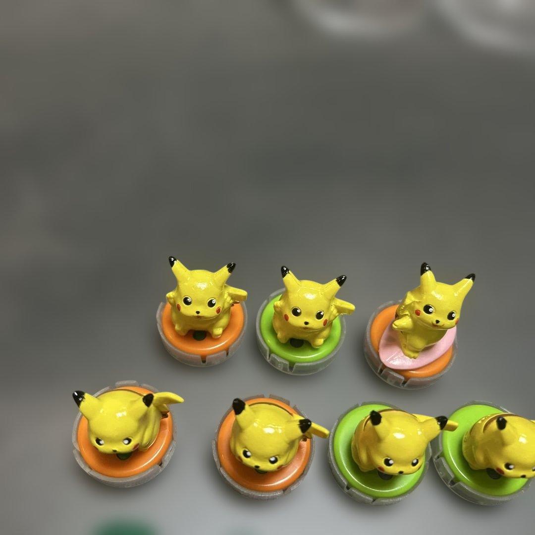 ポケモン　スタンプ　限定バージョン　未使用　11体セット　クリア　ピカチュウ