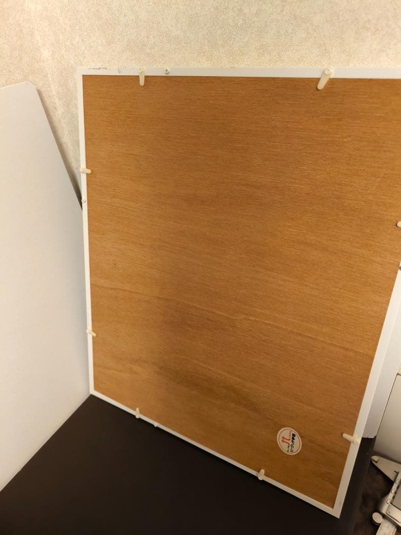 ビーズアート 東郷青児 現状品 額装 絵画 女性画 美人画 昭和レトロ