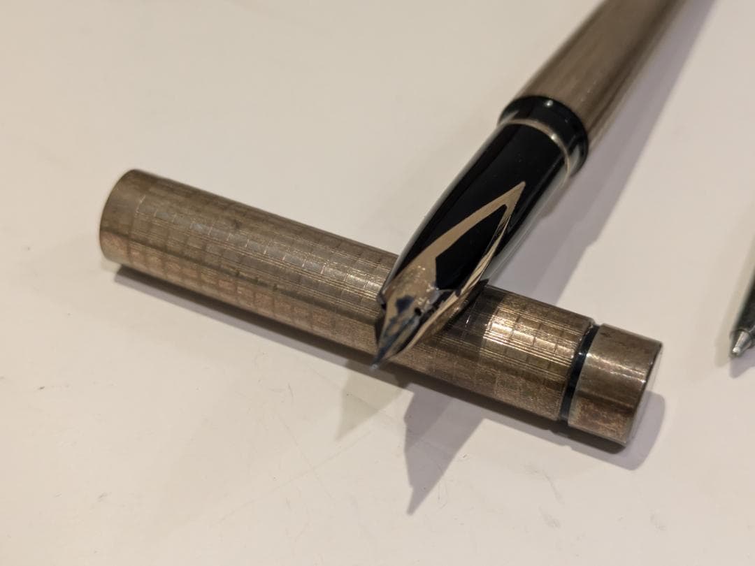 d*9様 SHEAFFER STERLING SILVER タルガ ボールペン＆