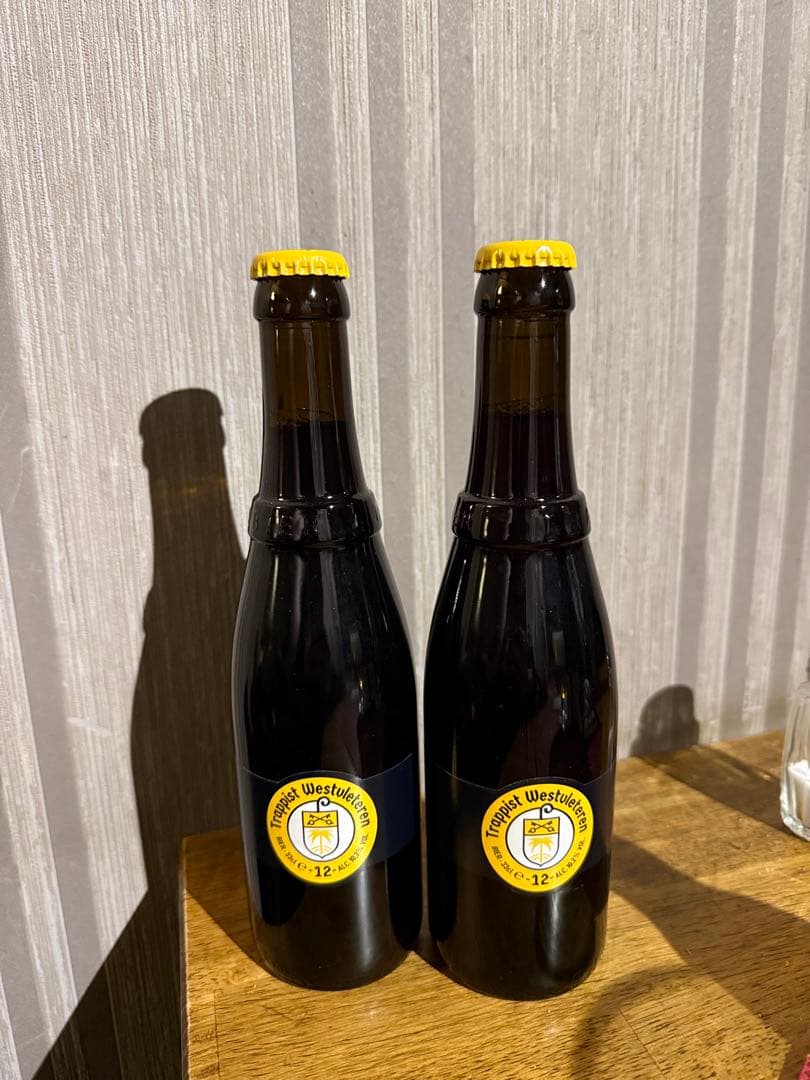 ウエストフレテレン12 (Westvleteren 12) トラピストビール2本