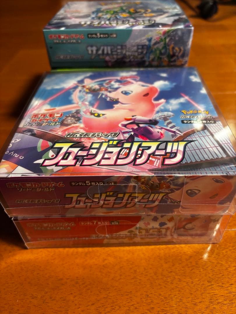 ポケモンカード151 フュージョンアーツ　他5BOXまとめ売り