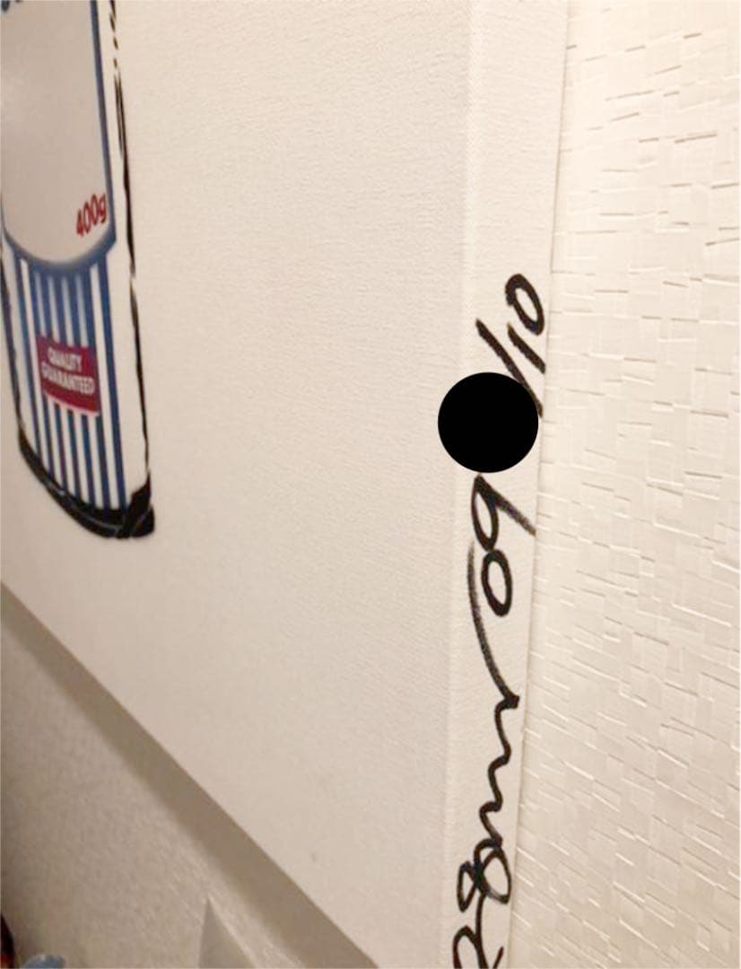 【貴重・特大キャンバス】テスコ　グラフィティスープ　ステンシル