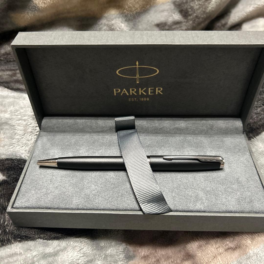 パーカー Parker ソネット マットブラック CT ボールペン ケース付