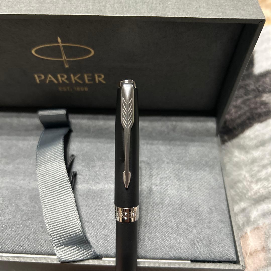 パーカー Parker ソネット マットブラック CT ボールペン ケース付
