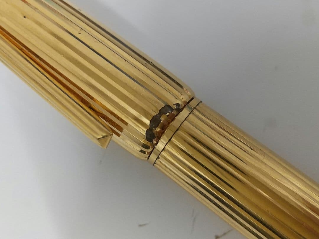 Cartier 万年筆 ゴールド