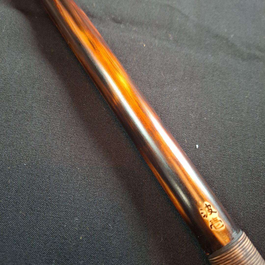 篠笛　古典調　3本調子　7穴　天地胴藤巻き　超鐵仕様②