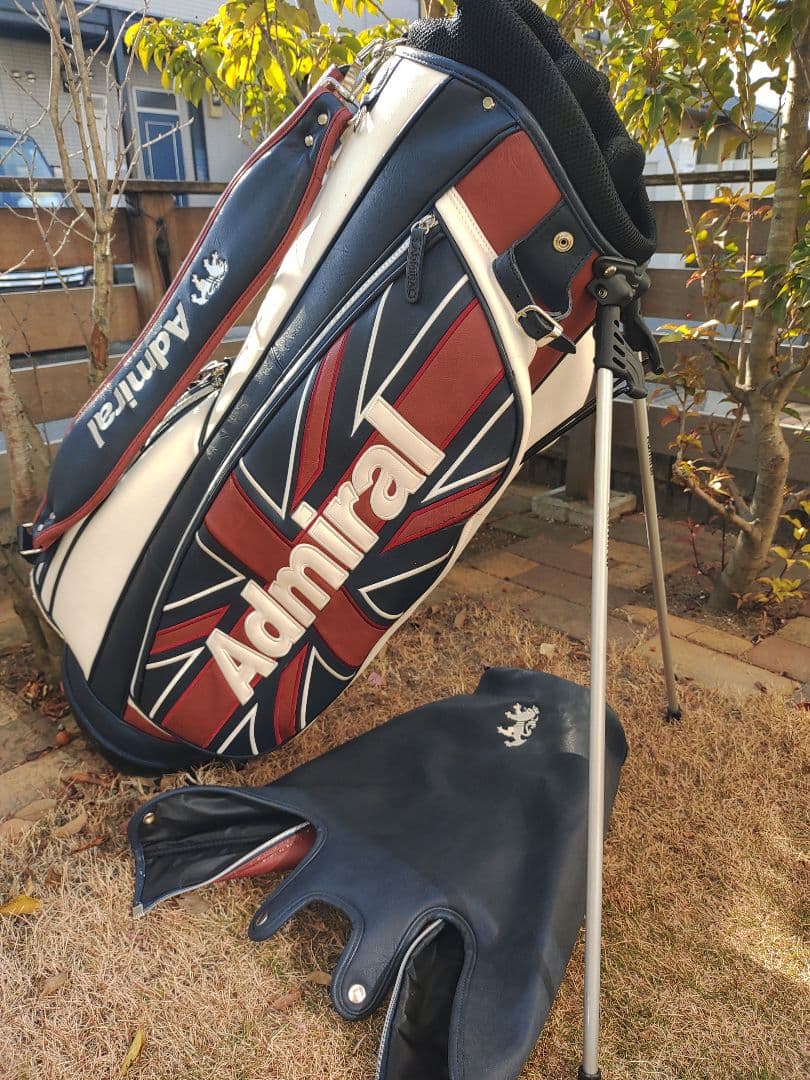 Admiral スタンド式ゴルフキャディバッグ ✨ユニオンジャック