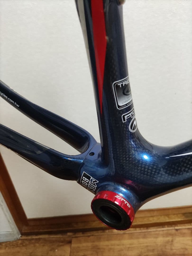 TRIGONトバイクフレーム カーボン フレームのみ! Xs フレーム