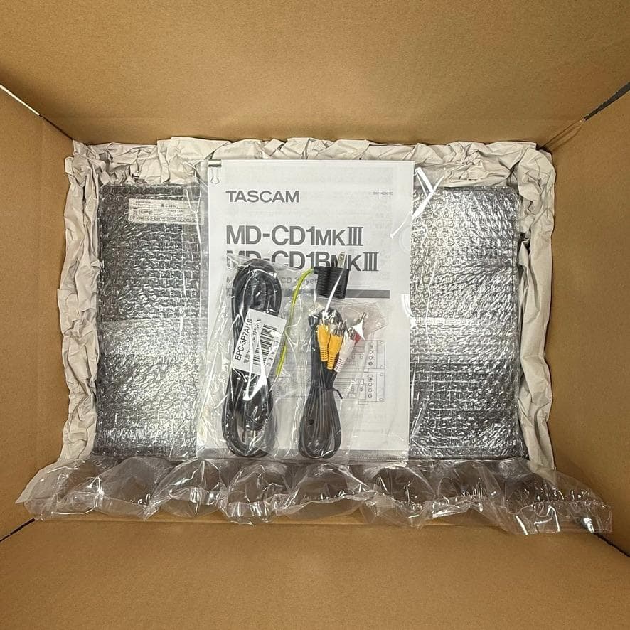 優良動作品 TASCAM MD/CDコンビネーションデッキ MD-CD1BMK3