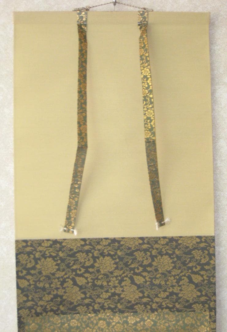 【真筆】茶掛け 茶掛　清風明月◆大徳寺 塔頭三玄院 長谷川寛州　共箱・タトウ箱付