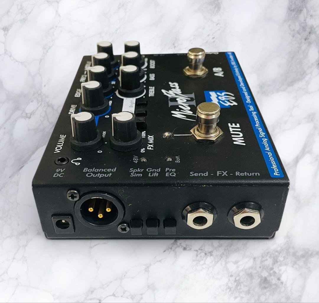 EBS MICROBASSII ベース用プリアンプ