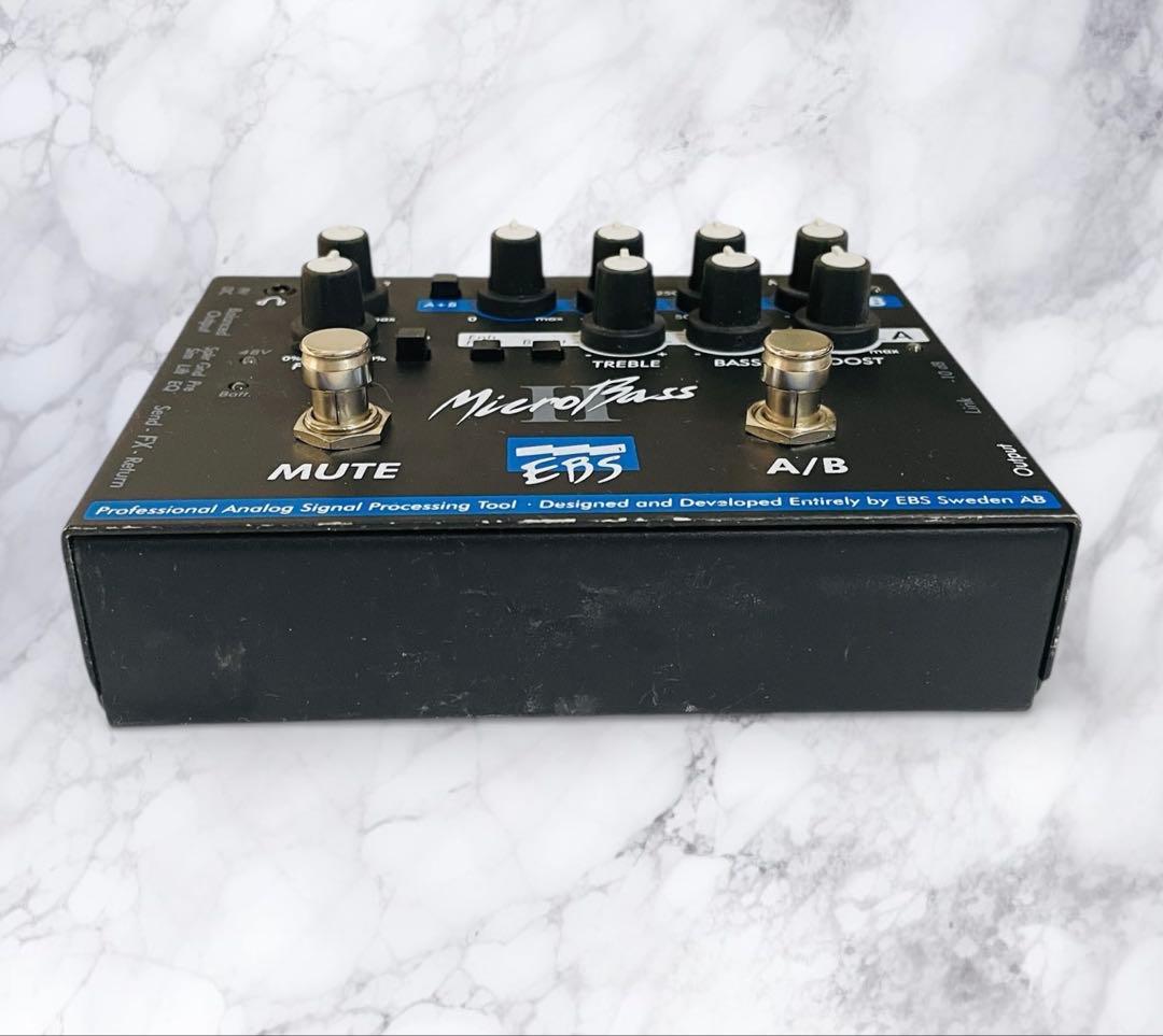 EBS MICROBASSII ベース用プリアンプ