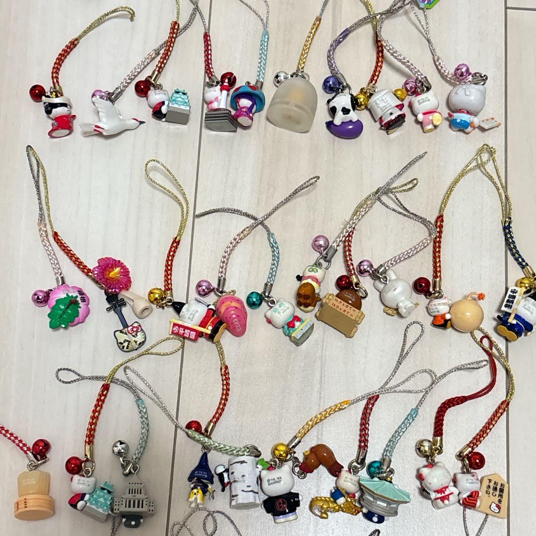 【レア】ご当地キティー　ストラップ　値付け　まとめ売り　平成レトロ