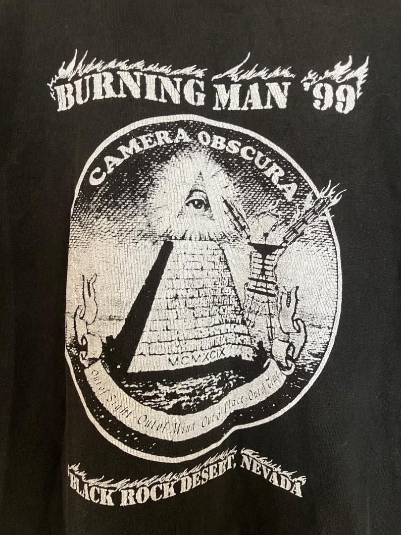 Burning Man 1999 Tシャツ　激レア！！！！